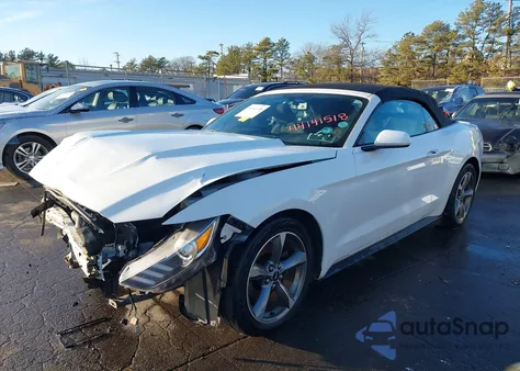 2015 Ford Mustang V6 из США, поврежденный, VIN 1FATP8EM7F5373346